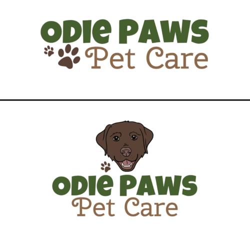 Odie Paws Logo