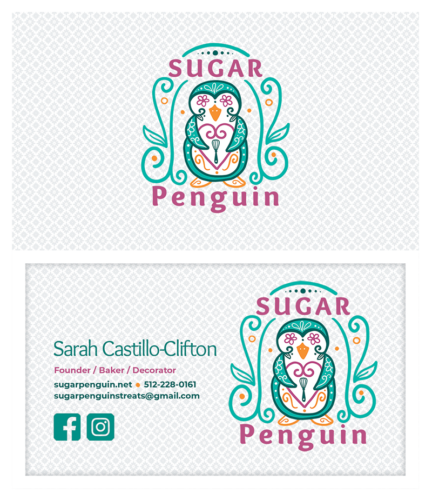 Sugar Penguin Business Cards